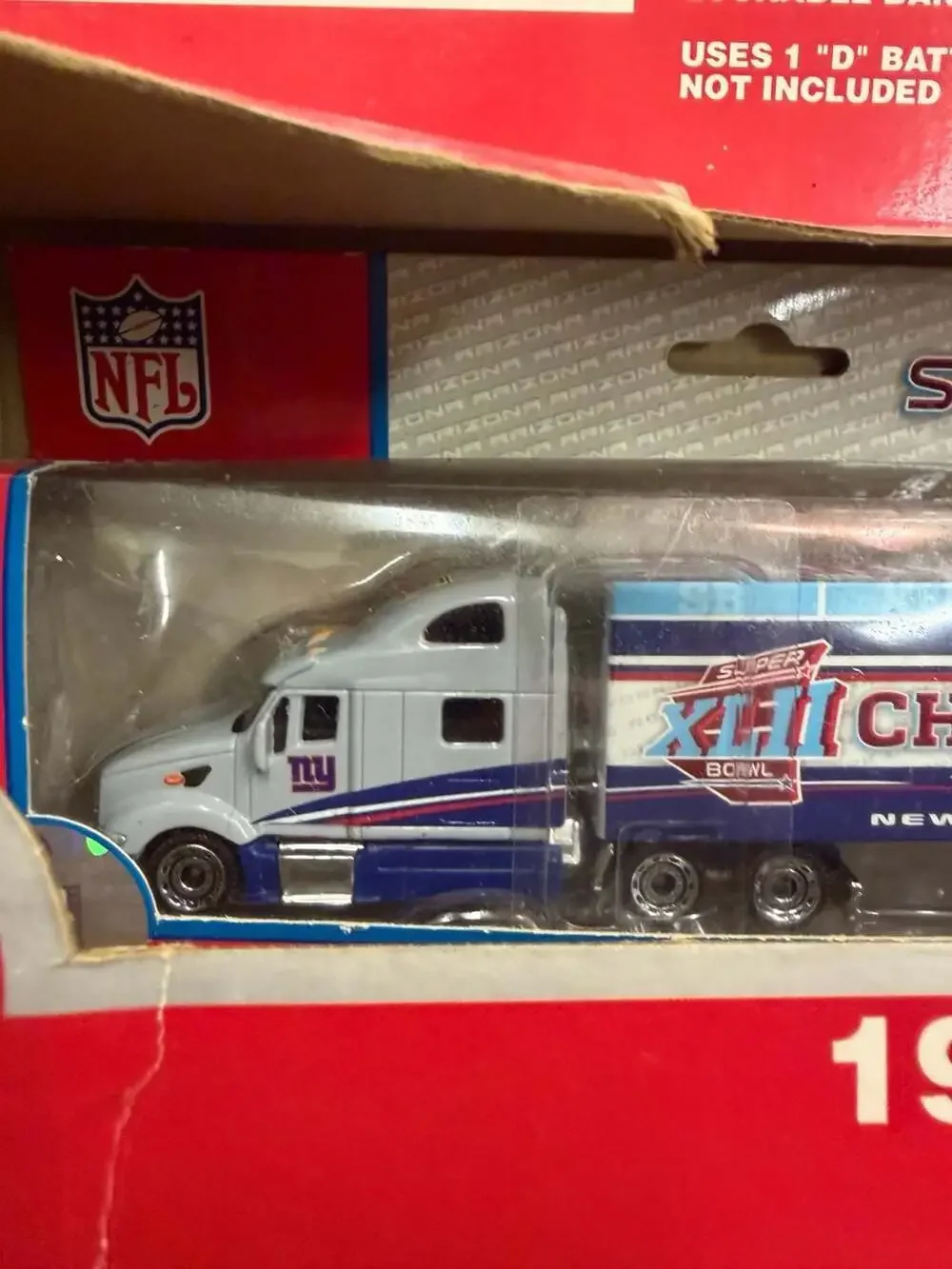 New York Giants Super Bowl XLII Champions Limited Edition Tractor Trailer Diecas